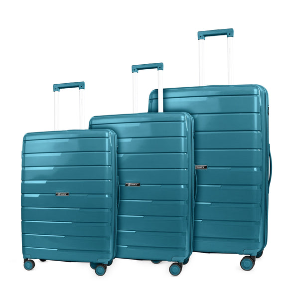Luggage 3 Piece Set Suitcase Spinner Hardshell Lightweight TSA Lock 3 Piece Set abs carry on luggage suitcase trolley suitcase